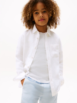 Tommy Hilfiger Linen Blend Relaxed Shirt