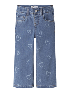 Name It Rose Wide AOP Jeans Noos